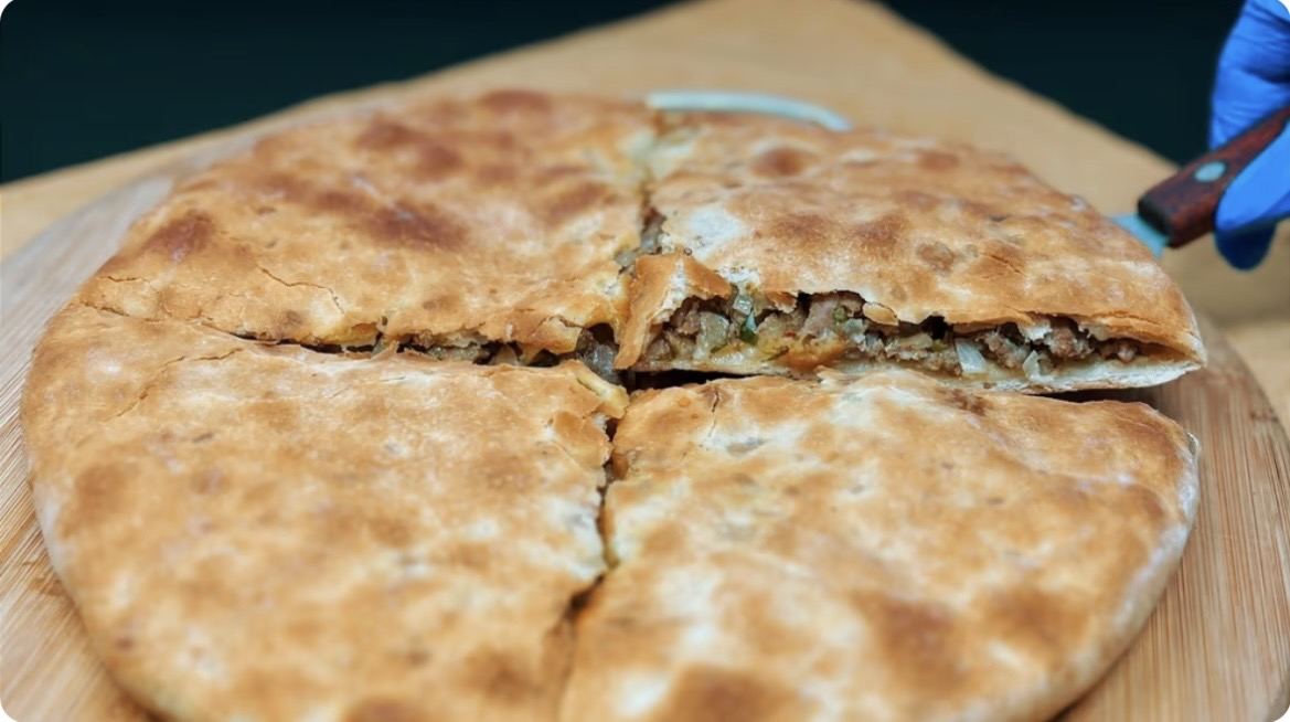 Kubdari at Kolhelly Bakery in Brooklyn